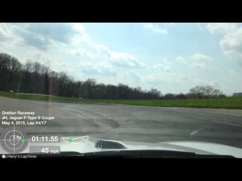 2015 Jaguar F-Type V6 S Coupe at Grattan Raceway 5/4/20152015