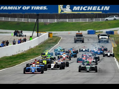 Drama Filled F4 U.S. Race 2 at Road Atlanta (Full Race Replay)