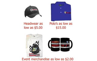 Huge SCCA Merchandise Inventory Blowout Sale